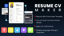 Resume CV Maker - Resume Builder Android Screenshot 1