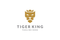 Tiger King Logo Template Screenshot 1