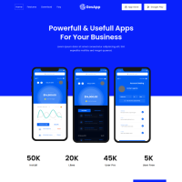 GesApp - App Landing Page Template