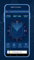 Digital Compass Live Weather - Android Source Code Screenshot 1