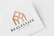 Residence Real Estate Pro Logo Template Screenshot 1