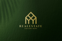 Residence Real Estate Pro Logo Template Screenshot 4
