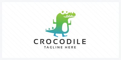 Crocodile Pro Logo Template