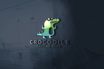 Crocodile Pro Logo Template Screenshot 1