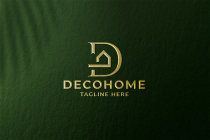 Deco Home Letter D Pro Logo Template Screenshot 4