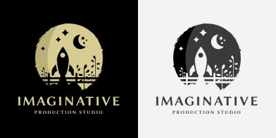Imaginative Production Company Logo Template