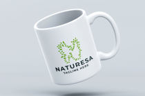 Naturesa Letter N Pro Logo Template Screenshot 4