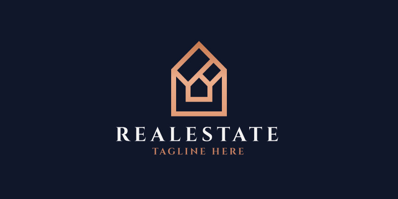 Real Estate Expert Pro Logo Template