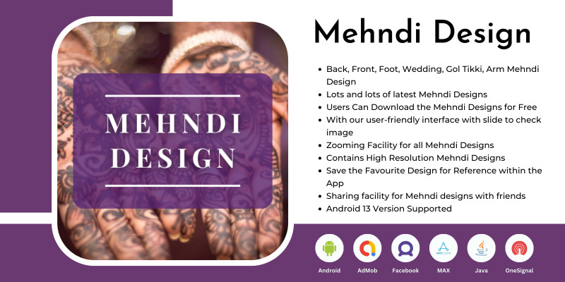 Mehndi Design App Android Source Code