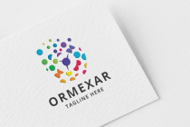 Ormexar Letter O Pro Logo Template Screenshot 2