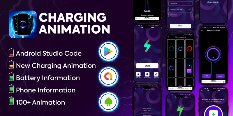 Battery Charging Animation  Android App