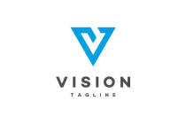 Vision - Letter V Logo Template Screenshot 1