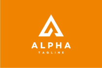 Alpha  Letter A Logo Template Screenshot 3