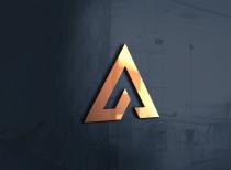 Alpha  Letter A Logo Template Screenshot 9