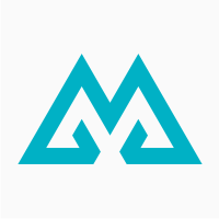 Mountain  Letter M Logo Template