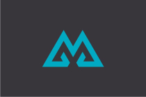 Mountain  Letter M Logo Template Screenshot 4