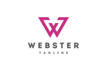 Webster  Letter W Logo Template Screenshot 1