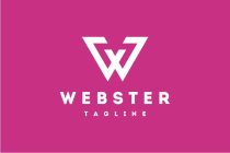 Webster  Letter W Logo Template Screenshot 2