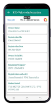 RTO Vehicle Information Android App Screenshot 10