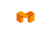 Metro  Letter M Logo Template Screenshot 5