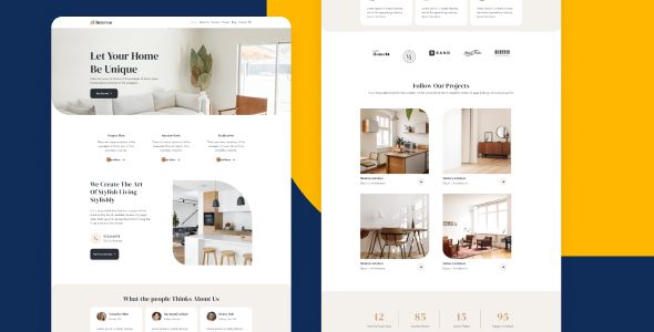 ModernSpace - Interior Design HTML Template by Nextinnovation | Codester