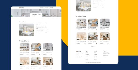 ModernSpace - Interior Design HTML Template by Nextinnovation | Codester