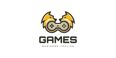 Fox Games Logo Template