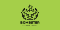 Bomb Monster Logo Template Screenshot 2