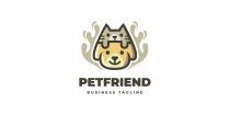 Pet Friend Logo Template Screenshot 1