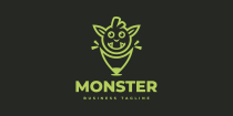 Monster Art Logo Template Screenshot 2