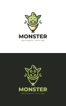 Monster Art Logo Template Screenshot 3