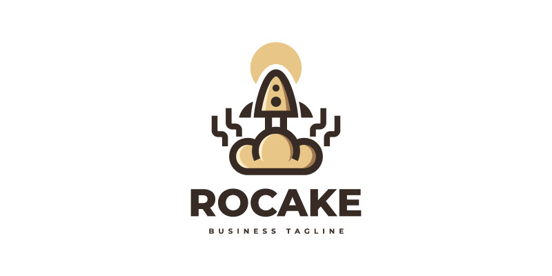 Rocket Bakery Logo Template