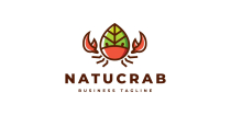 Nature Crab Logo Template Screenshot 1