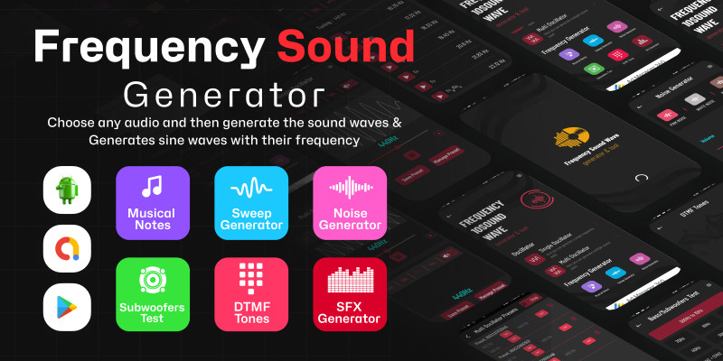 Frequency Sound Generator - Android Source Code