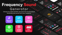 Frequency Sound Generator - Android Source Code Screenshot 1