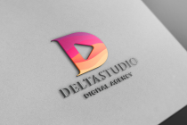 Delta Studio Later D Branding Logo Screenshot 2