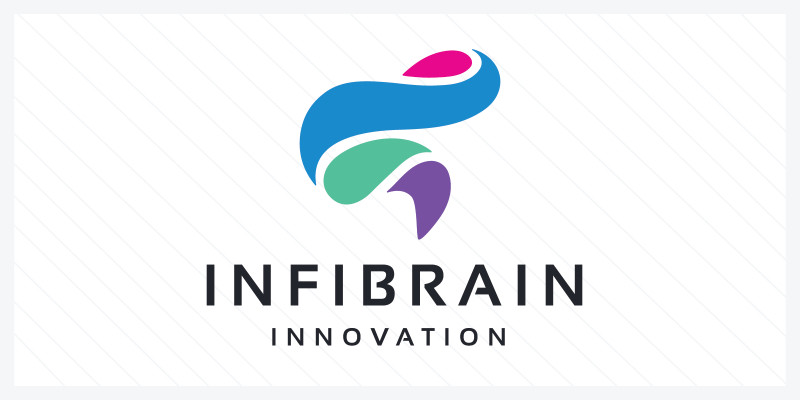 Infinity Brain Pro Branding Logo