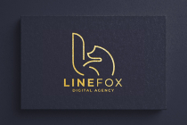 Line Fox Digital Agency Logo Screenshot 2