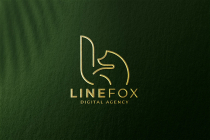 Line Fox Digital Agency Logo Screenshot 3