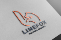 Line Fox Digital Agency Logo Screenshot 4