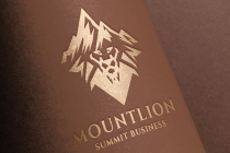Mountain Lion Pro Branding Logo Screenshot 1