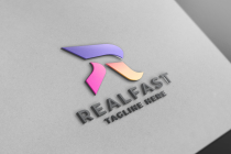 Real Fast Letter R Pro Branding Logo Screenshot 1