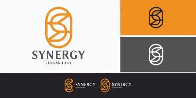 Letter S - Synergy Logo Template