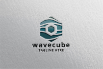 Wave Cube Pro Branding Logo Screenshot 2