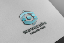 Wave Cube Pro Branding Logo Screenshot 3