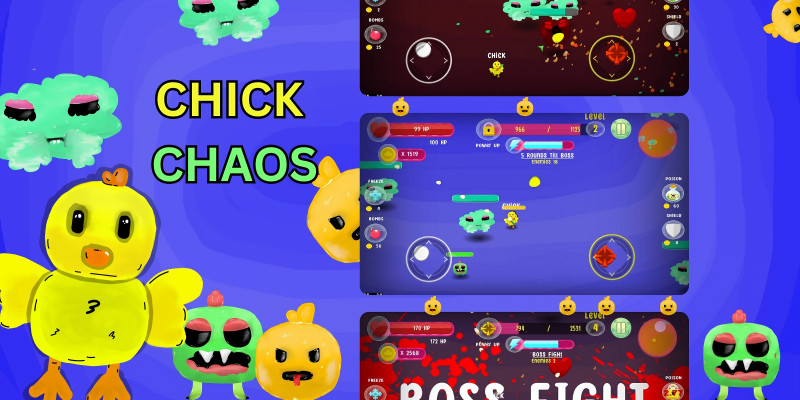 Chick Chaos - Complete Unity Hyper Casual Game