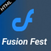 Fusion Fest - Event Booking HTML Template