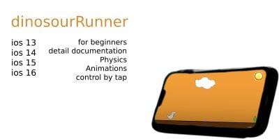 dinosourRunner - iOS Source Code