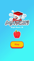 Food Match 3 : Game Unity Project Screenshot 1