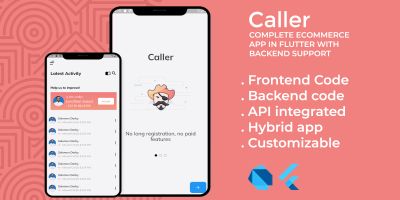Caller  ID App in Flutter And NodeJS